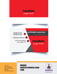 Modern Corporate Business Card  template