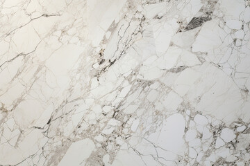 Naklejka premium White marble with intricate veining and delicate patterns, generative ai