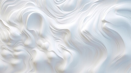 White abstract liquid background