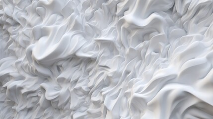 White abstract liquid background