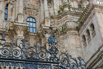 The Cathedral from Santiago de Compostela - Galicia, Spain - details  - 610121286