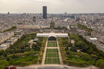 Parisian Landscapes From the Top of the Eiffel Tower