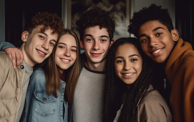 Fototapeta premium A Moment of Happiness and Friendship
