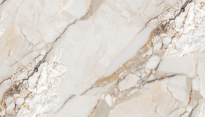 Fototapeta premium Beige marble texture, marble background, high resolution marble, Generative AI