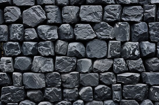 Stone wall texture in grey