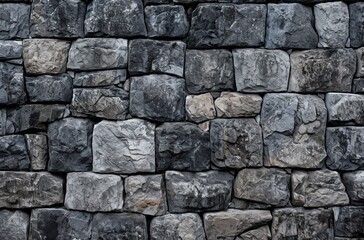 Obraz premium Stone wall texture in grey