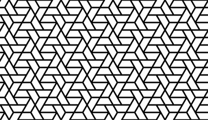 Elegant abstract geometric pattern for various design purposes. 
