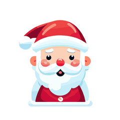 Cute Santa Clause Sticker