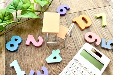 教育イメージ　数学や算数
