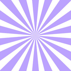 purple rising sun or sun ray, sun burst. Vector illustration. stock image.