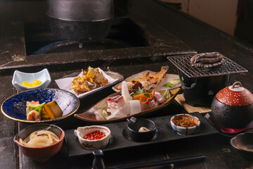 宿の素敵な日本料理