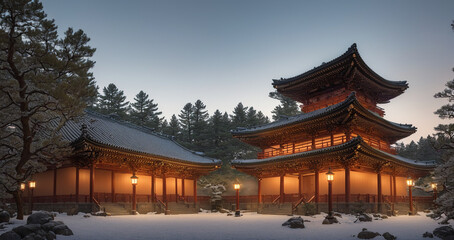 中国 寺院｜Generative AI