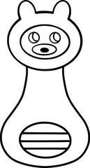 game, childhood, toy, background, play, colorful, child, cute, children, kids toys, kid, fun, education, toys, preschool, cartoon, design, wooden, set, collection, color, vector, bear, illustration