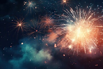 Naklejka premium 4th of July bckground image