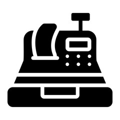cash register Solid icon