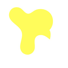 Yellow Abstract Shapes Vectors 