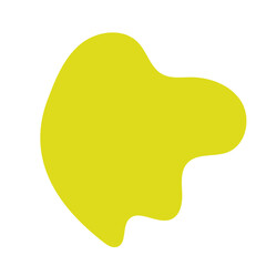 Yellow Abstract Shapes Vectors 