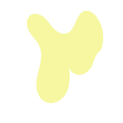 Yellow Abstract Shapes Vectors 