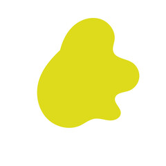 Yellow Abstract Shapes Vectors 