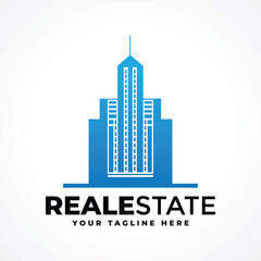Fototapeta premium Real Estate Logo Design Property Logo Design Building Logo Design