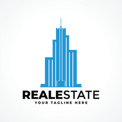 Fototapeta premium Real Estate Logo Design Property Logo Design Building Logo Design