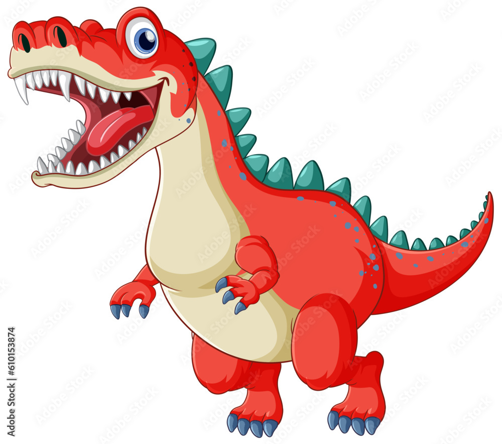 Poster fairy tail dinosaur cartoon character