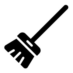broom glyph icon