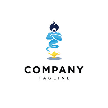 Genie Logo icon vector template.eps