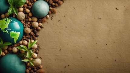 Earth Day Background Design Perfect Concept for Banner Design