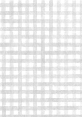 Fototapeta premium 手描き風のグレーのギンガムチェツク柄