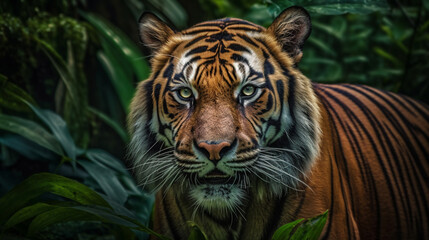 sumatran tiger using generative AI