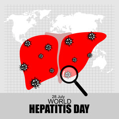 World Hepatitis Day, Poster and Banner, 28 July