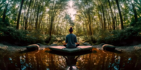 meditation and mindfulness to relieve stress and improve mental well-being. Generative AI