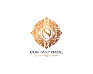 OS logo or SO monogram. OS letter logo template elements. personal monogram. Vector elegant logo.