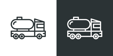 Truck. Transportation icon