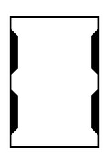 card rectangle frame