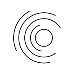curve round line element