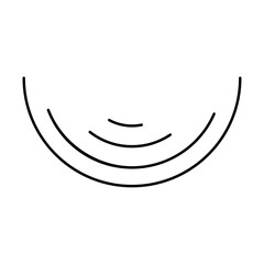 curve round line element