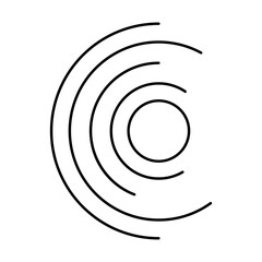 curve round line element