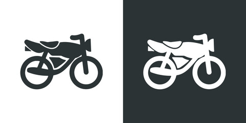 Motocycle. Transportation icon
