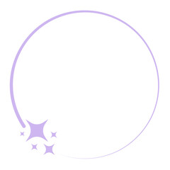 star circle frame