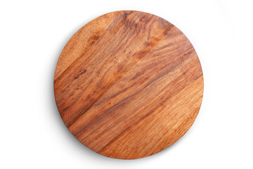 Wooden circle board transparent background - Powered by Adobe