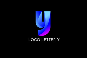 Letter u logo design