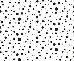Polka dot seamless pattern. abstract background.
