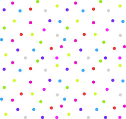 Polka dot seamless pattern. abstract background.
