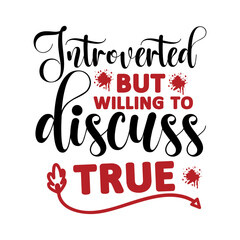 Introverted but Willing to Discuss True SVG