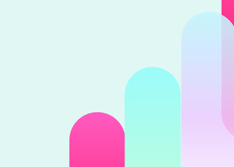 Abstract Background, Dynamic shapes composition