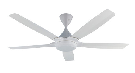 A ceiling fan is a fan mounted on the ceiling of a room or space, usually electrically powered, that uses hub-mounted rotating blades to circulate air.