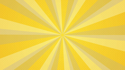 abstract background with cute cartoon style and halftone ornament