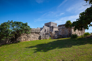 Majestic ruins in Tulum, Mexico